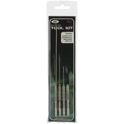 NGT 4pc Stainless Baiting Tool Set Igła wiertło