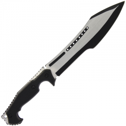 Maczeta X-F16" z uchwytem z czarnego drewna