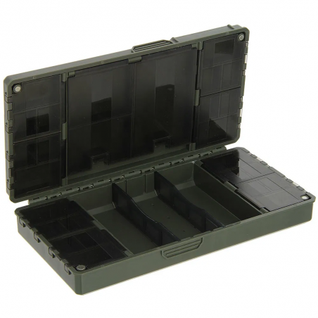 NGT Pudełko Wędkarskie Magnetyczne 25x13x4,5cm Miarka Regulowane Przegrody XT