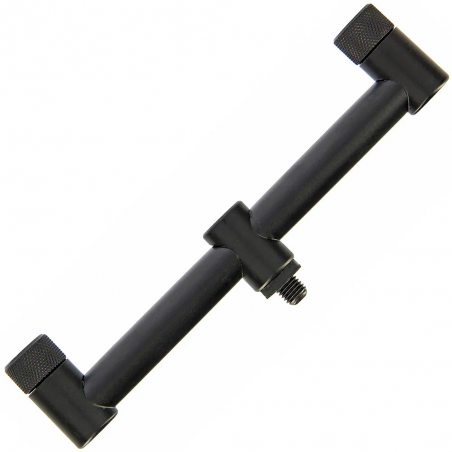 NGT Aluminium Black Buzz Bar – 2 Rods, 18 cm, Multi-Lock