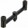 NGT Aluminium Black Buzz Bar – 2 Rods, 18 cm, Multi-Lock