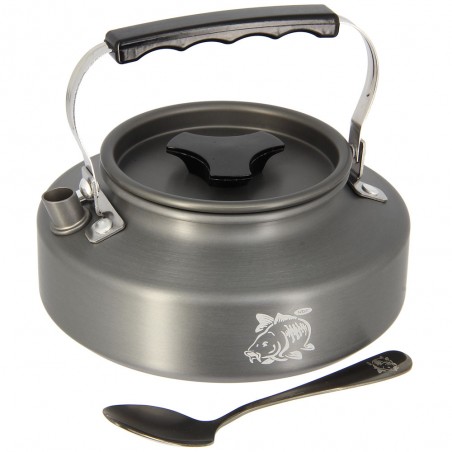 Czajnik turystyczny aluminiowy w pokrowcu 0,8l