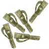 Zestaw lead clip NGT Camo – 5 kompletnych zestawów do szybkiego montażu zestawów